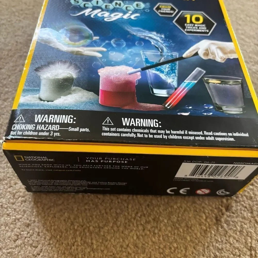 National Geographic Science Magic Kit *Open Box*